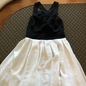 Black & White Cocktail Dress